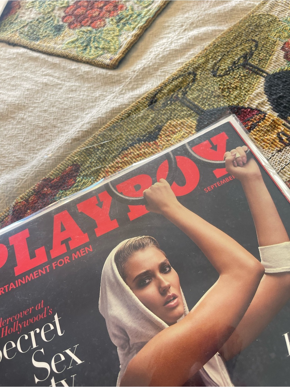 Playboy Magazine September 2015 Heather Depriest Centerfold Intact Solid Issue